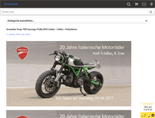 Tablet Screenshot of ducati-performance.net